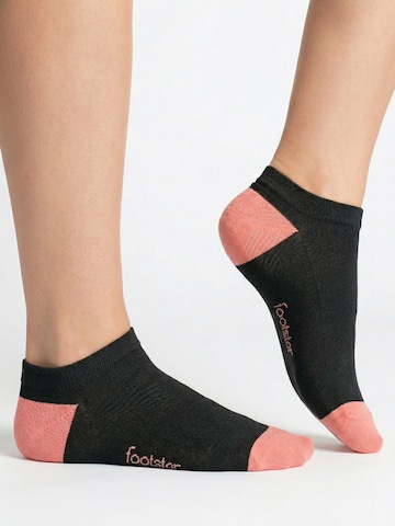 footstar Ankle Socks 'Color Pop' in Purple: front