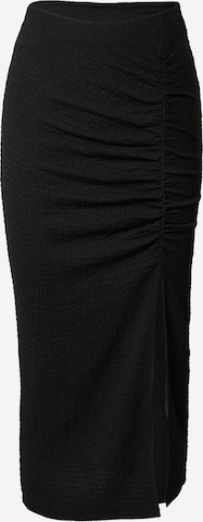 EDITED Spódnica 'Ourania' w kolorze czarny: przód