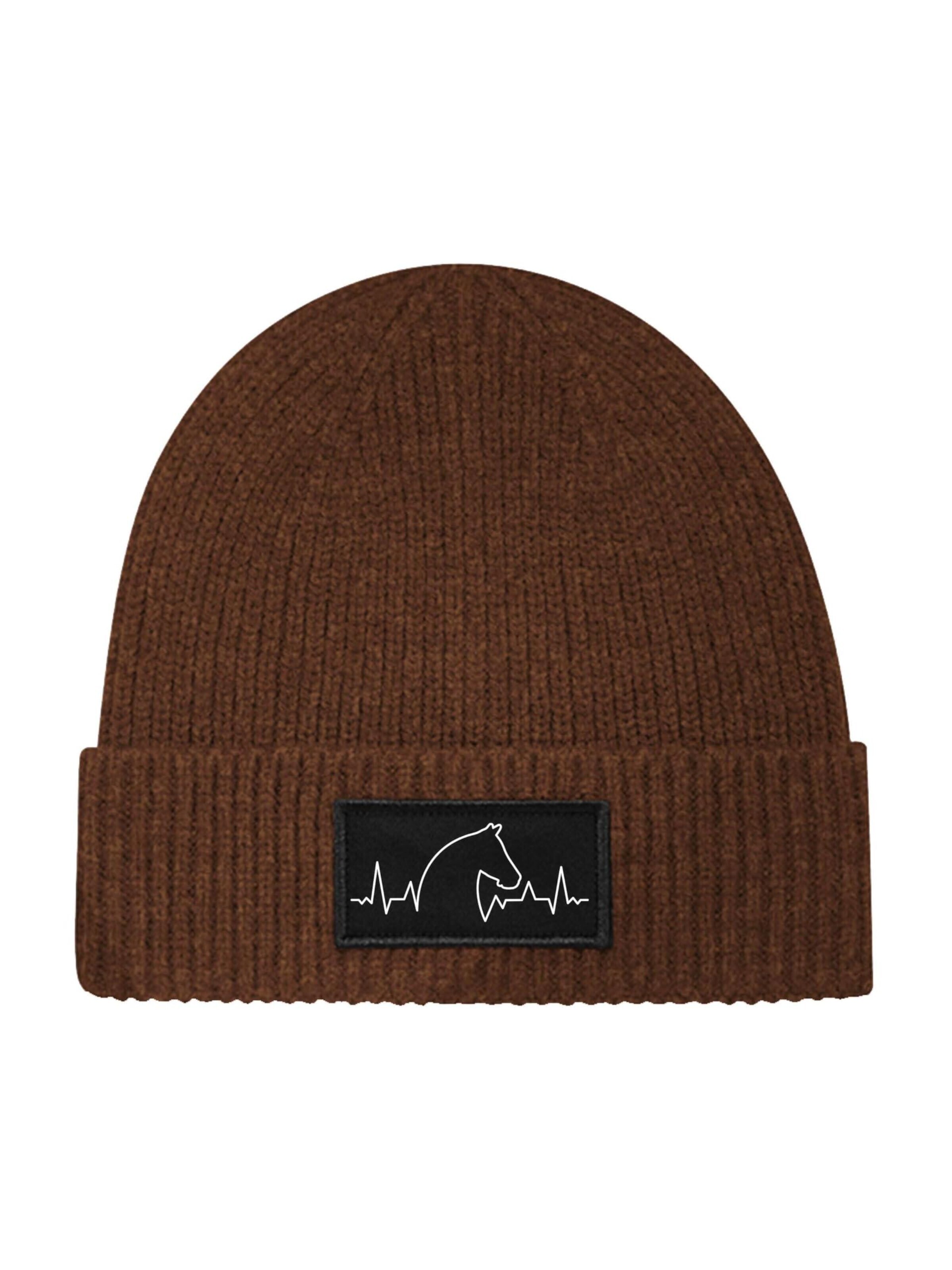 Youth Designz Beanie in Brown: front