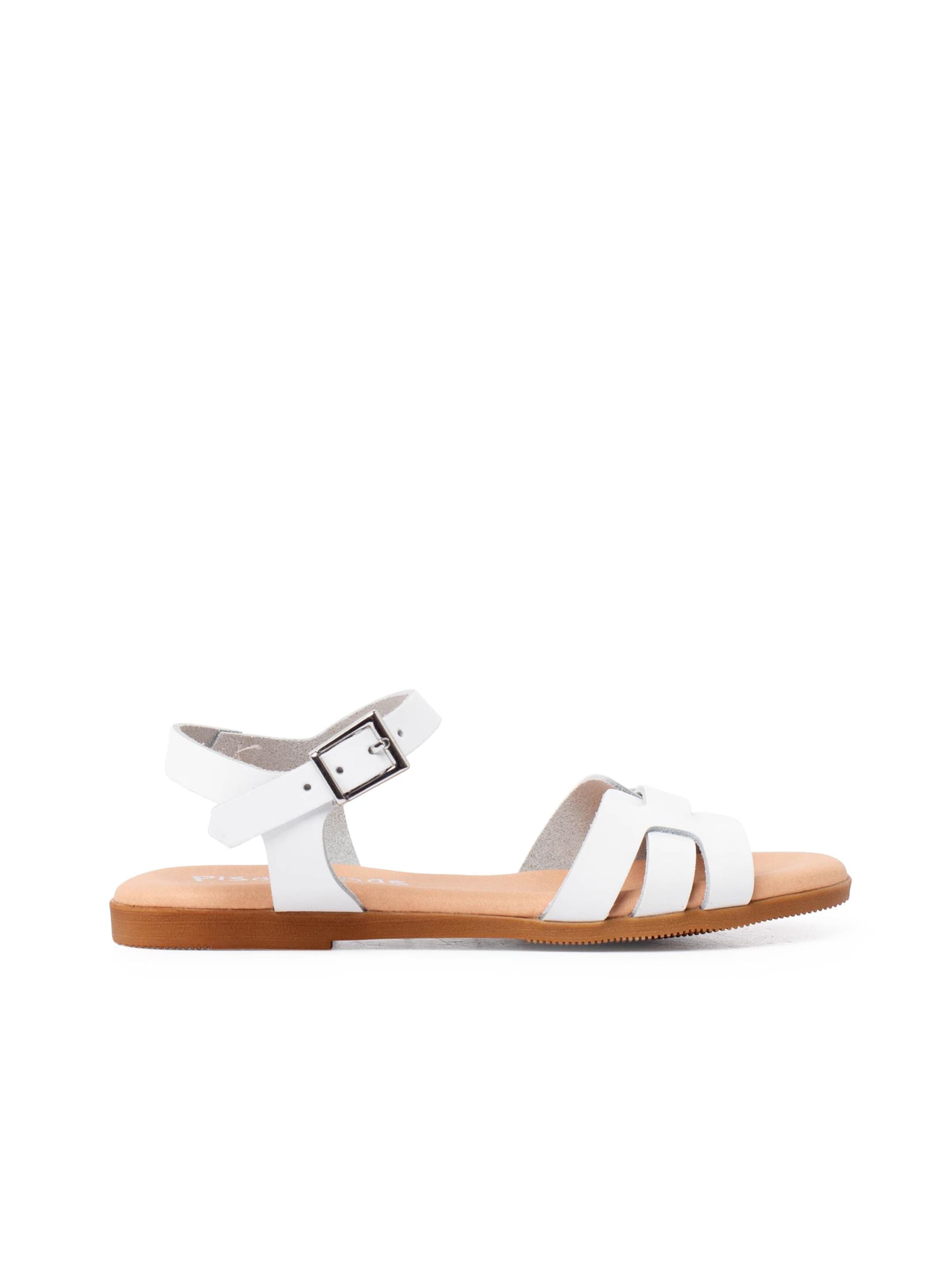 Sandales Pisamonas en blanc