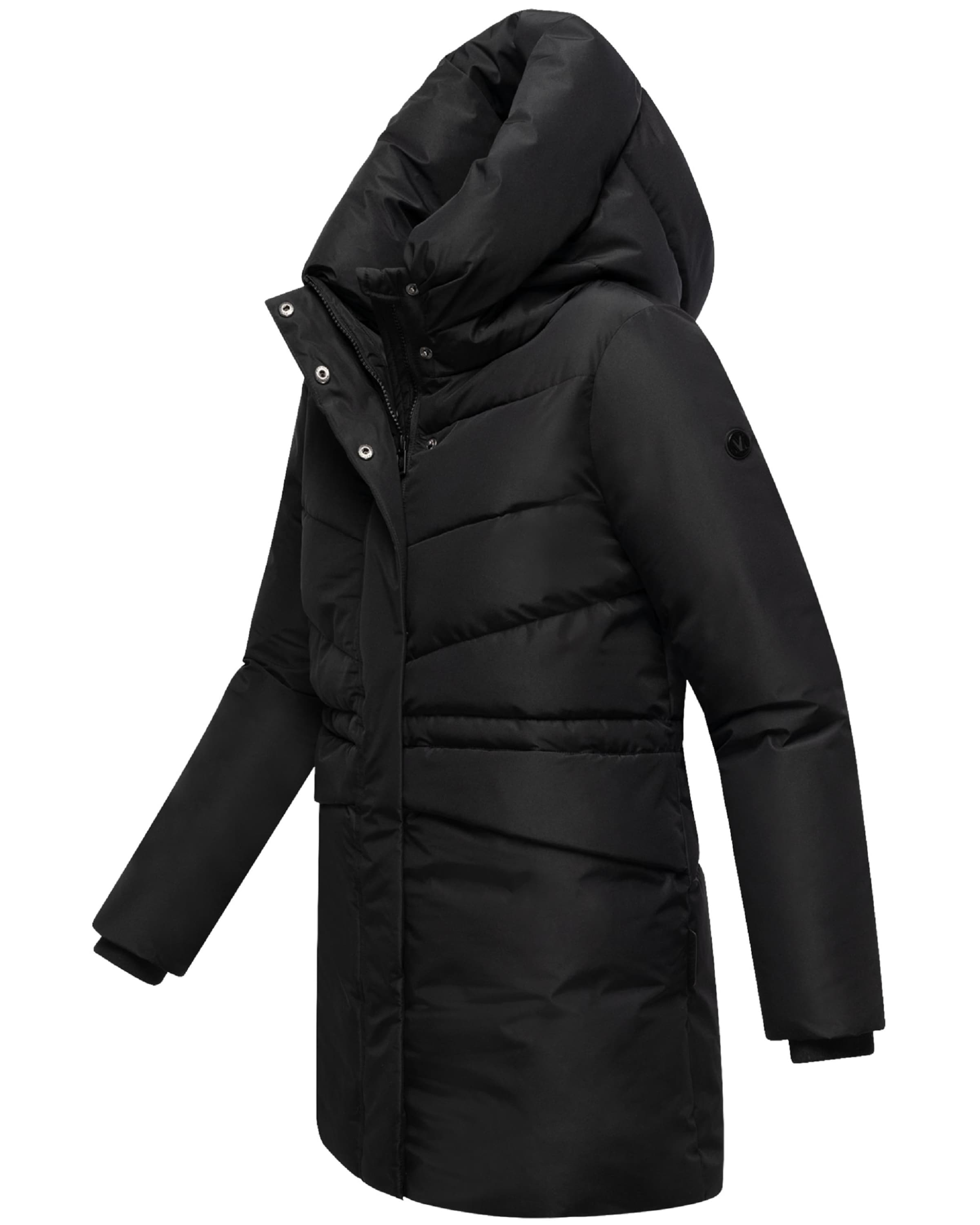 MARIKOO Χειμερινό παλτό 'Delilah 16' σε μαύρο