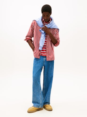 Tommy Jeans Regular Fit Hemd in Rot