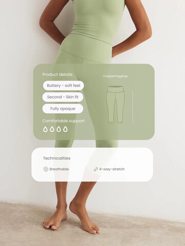 MyLibi Skinny Leggings in Green