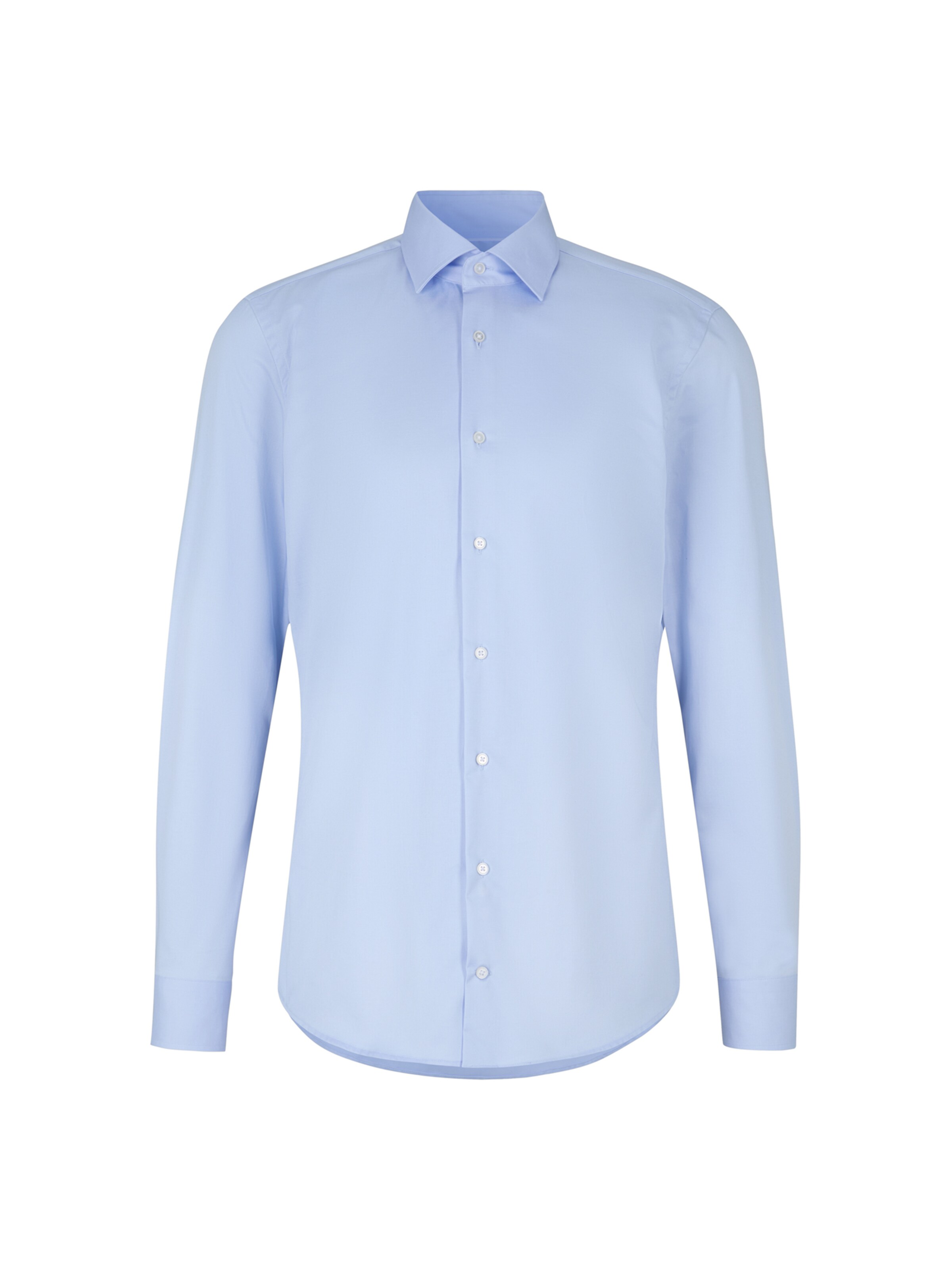 STRELLSON Slim Fit Hemd  'Santos' in Blau: Vorderseite