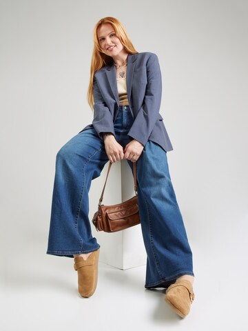 Wide leg Jeans '318' de la Levi's® Plus pe albastru