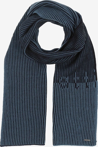 bugatti Schal in Blau: Vorderseite