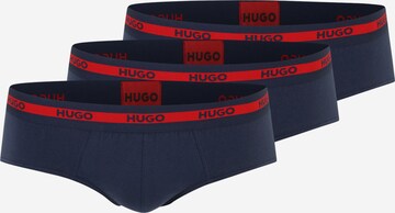 HUGO - Cueca em azul: frente
