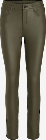 VILA Trousers in Green: front