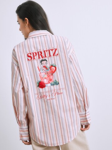 Next Blouse in Oranje: voorkant