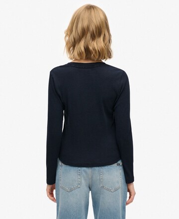 Superdry & Co Shirt 'Athletic Essentials' in Blauw