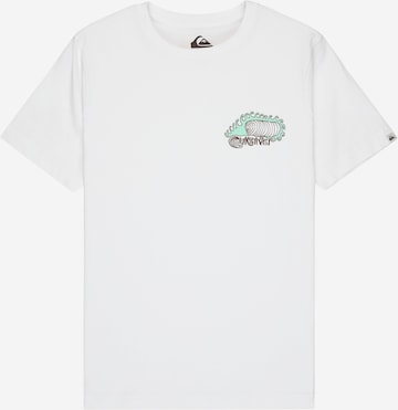 QUIKSILVER Shirt 'Skeleton Ride' in White: front