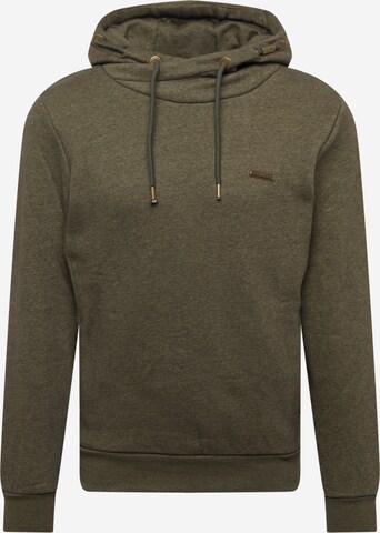 Ragwear Sweatshirt 'NATE' in Green: front