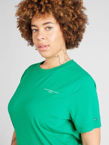 Tommy Hilfiger Curve Shirt in Groen