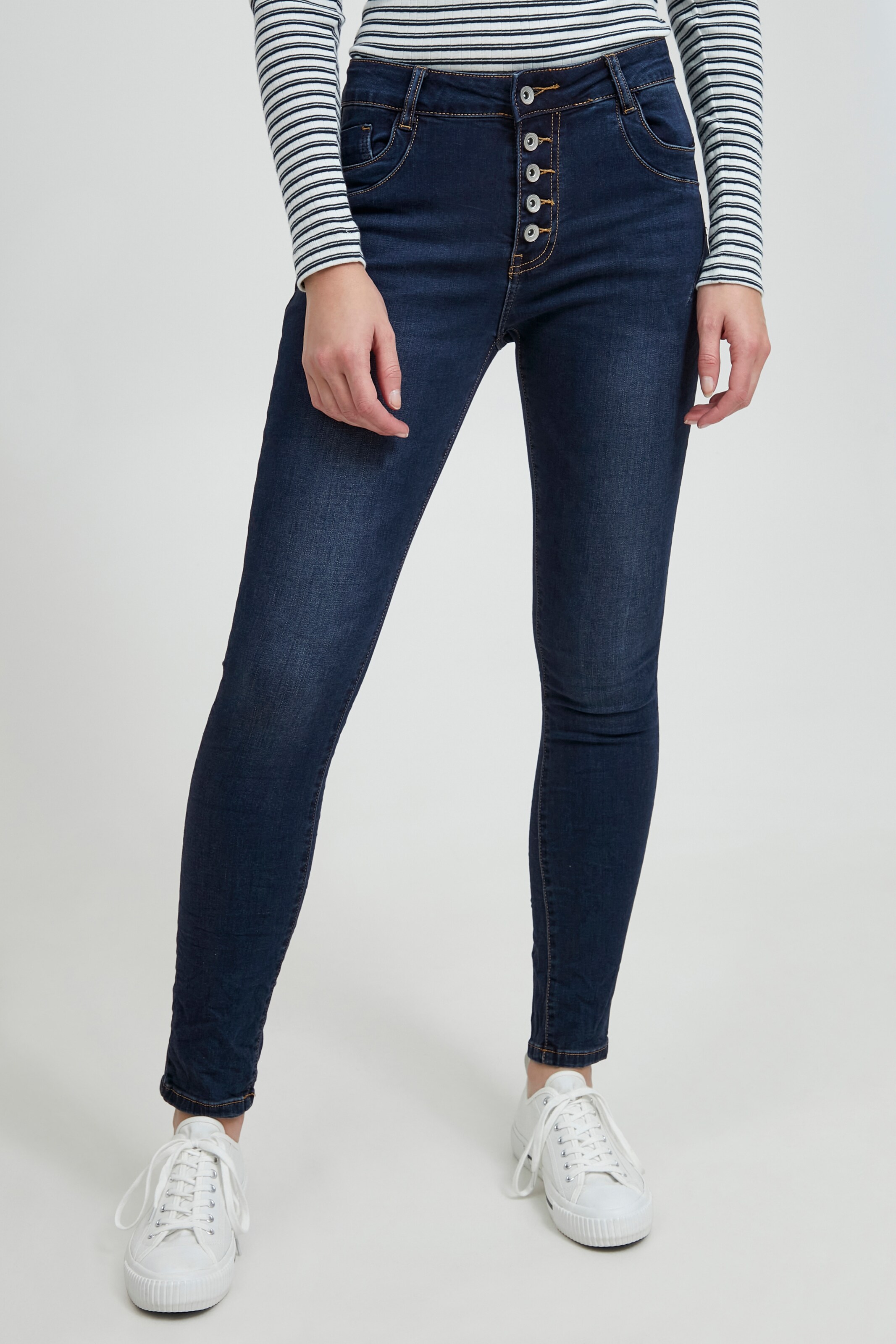 Frauen Jeans b.young Jeans 'BXKAILY' in Dunkelblau - TH41040