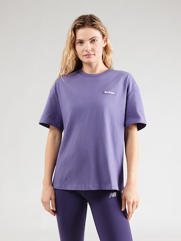 COLUMBIA Toiminnallinen paita 'CSC™' värissä lila: etupuoli