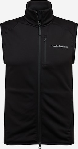 PEAK PERFORMANCE Sports Vest in Black: front