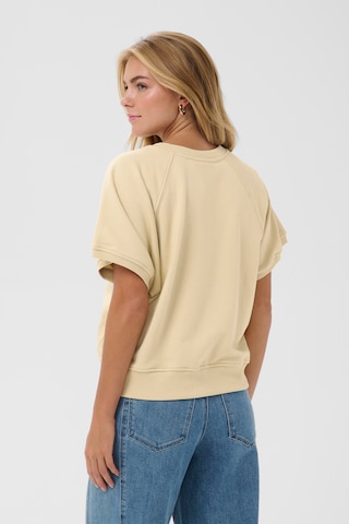 SAINT TROPEZ Sweatshirt ' PauletteSZ' i beige