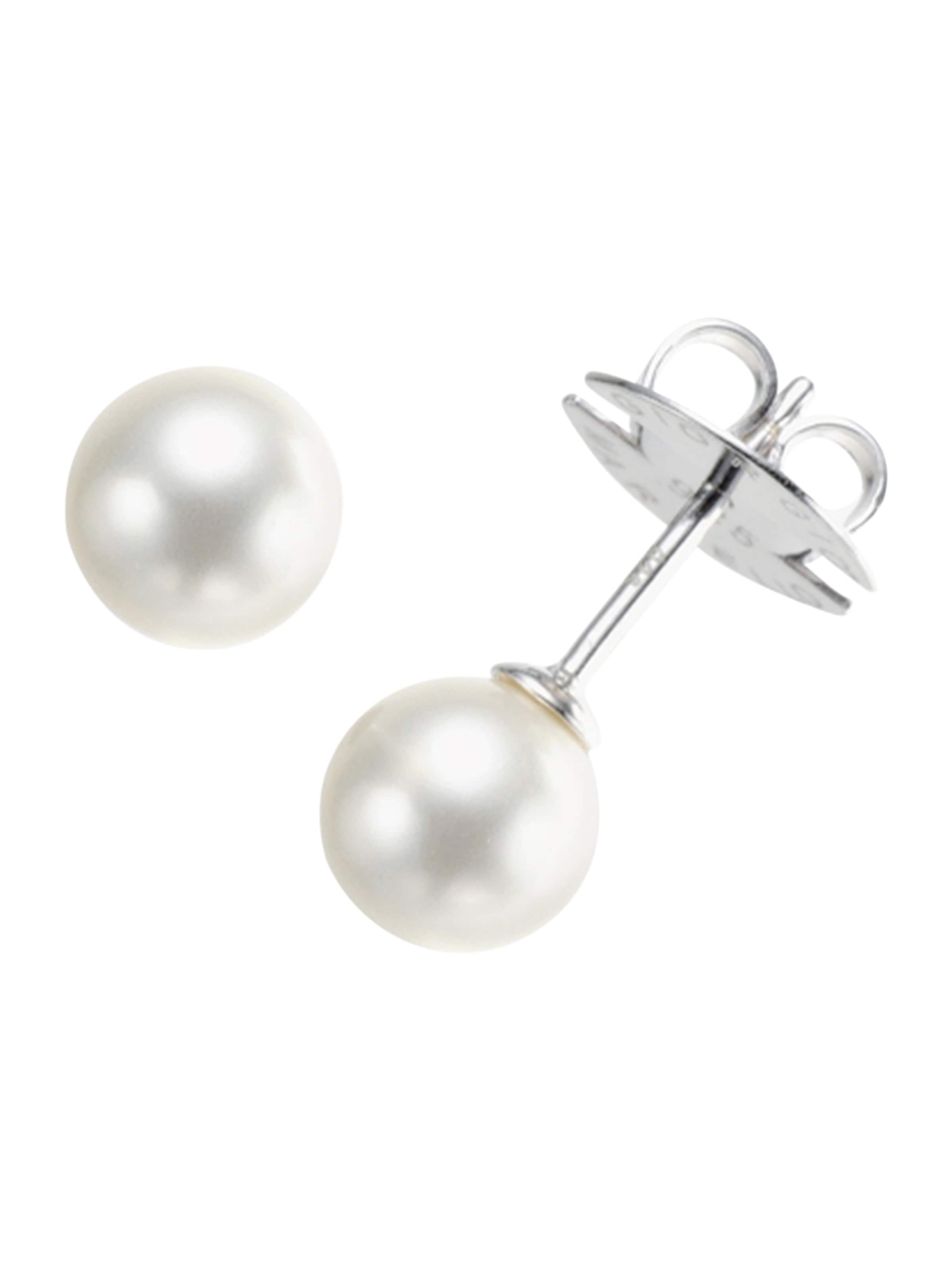 Orecchini Giorgio Martello Milano di colore argento / bianco, Visualizzazione prodotti