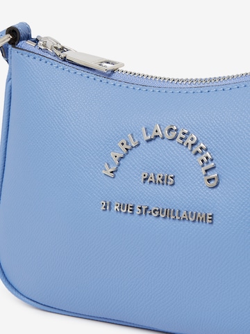 Karl Lagerfeld Taška přes rameno – modrá