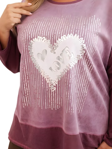 Lumera Bluzka sportowa w kolorze fioletowy