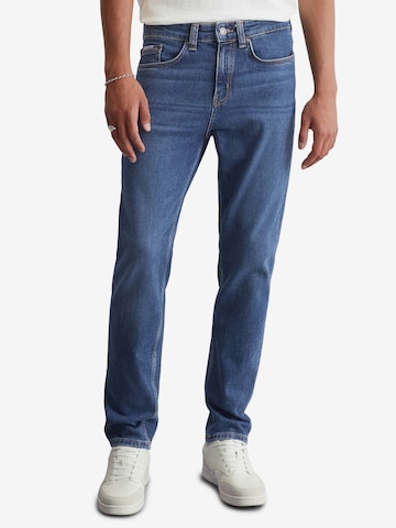 mėlyna Marc O'Polo DENIM Siaurėjantis Džinsai 'Linus': priekis