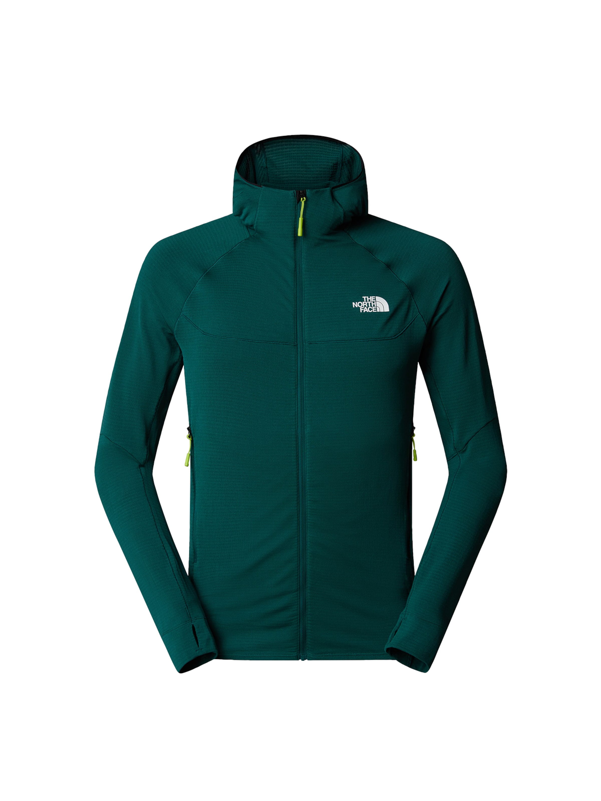 THE NORTH FACE Funktsionaalne fliisjakk 'BOLT', värv roheline: eest vaates