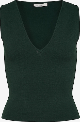 Tussah Shirt 'TANYA' in Groen: voorkant