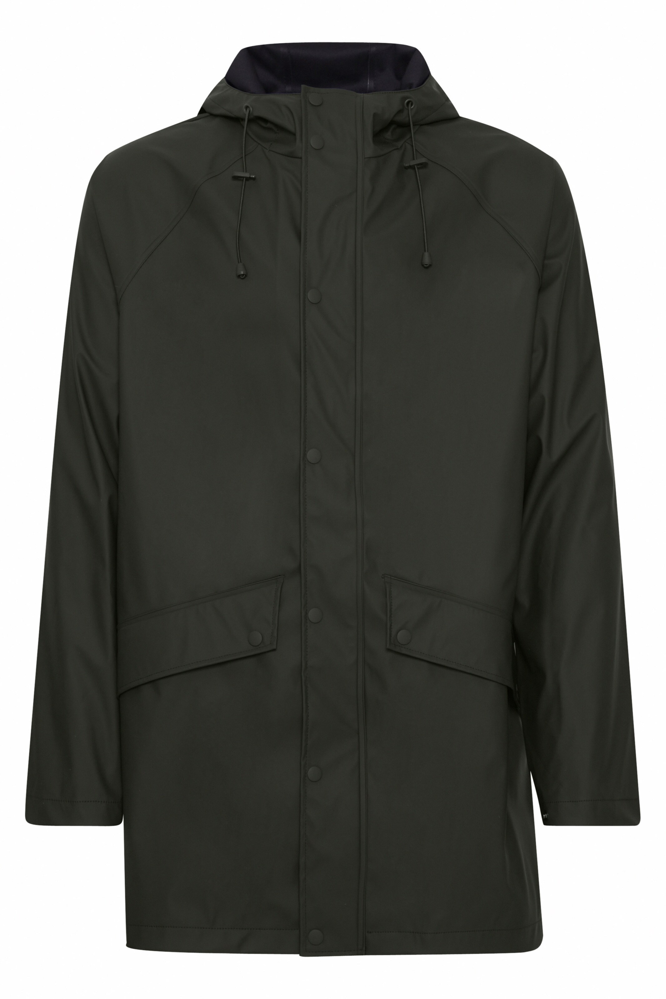 !Solid Performance Jacket 'Devron' in Green: front