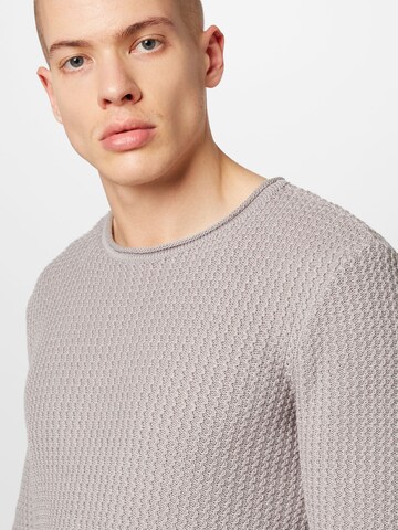 MUSTANG Sweater 'Emil' in Grey