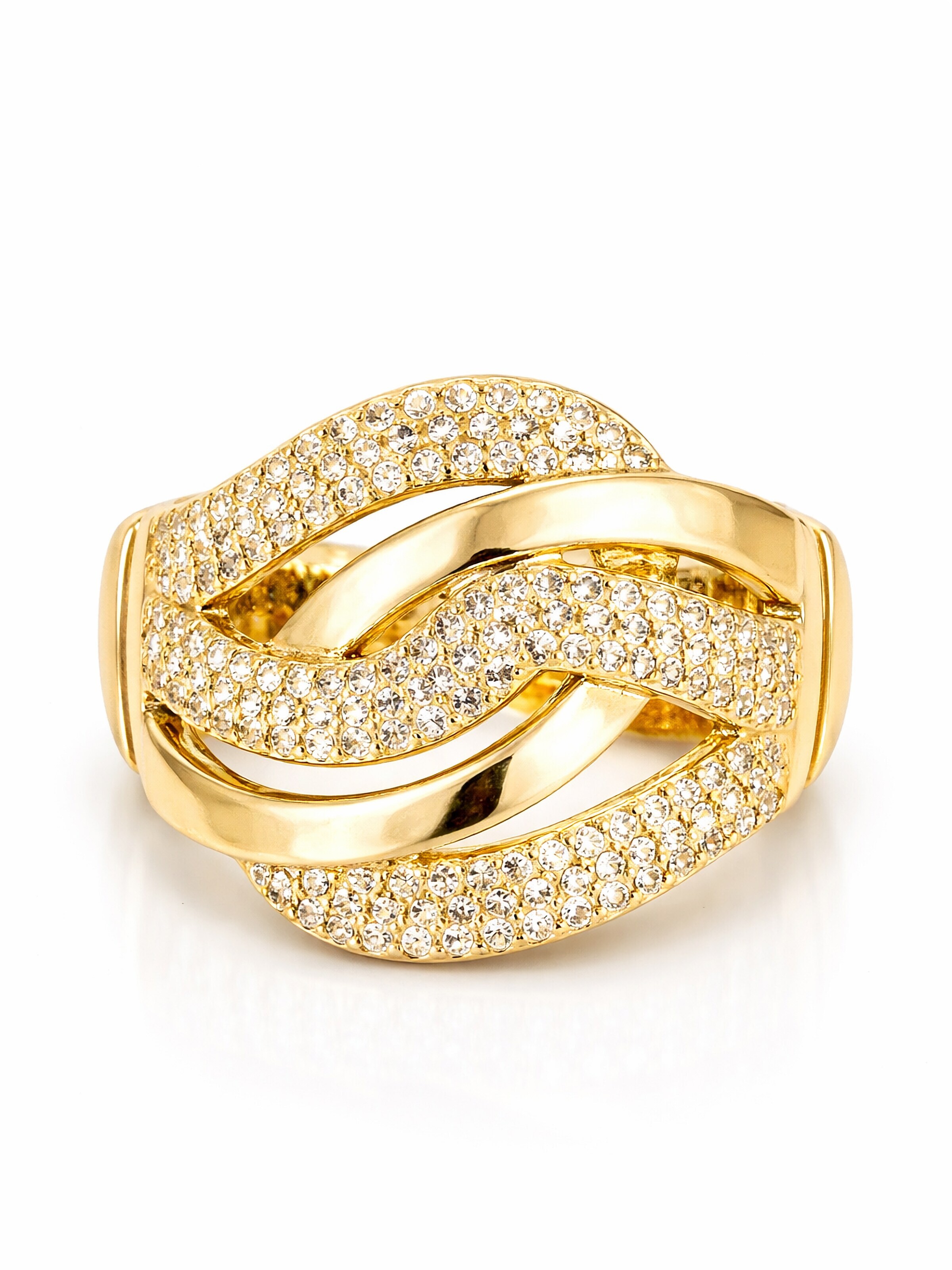 COLLEZIONE ALESSANDRO Ring 'Paris' in Gold