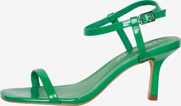 Sandalo con cinturino 'Lya' di VERO MODA in verde: frontale
