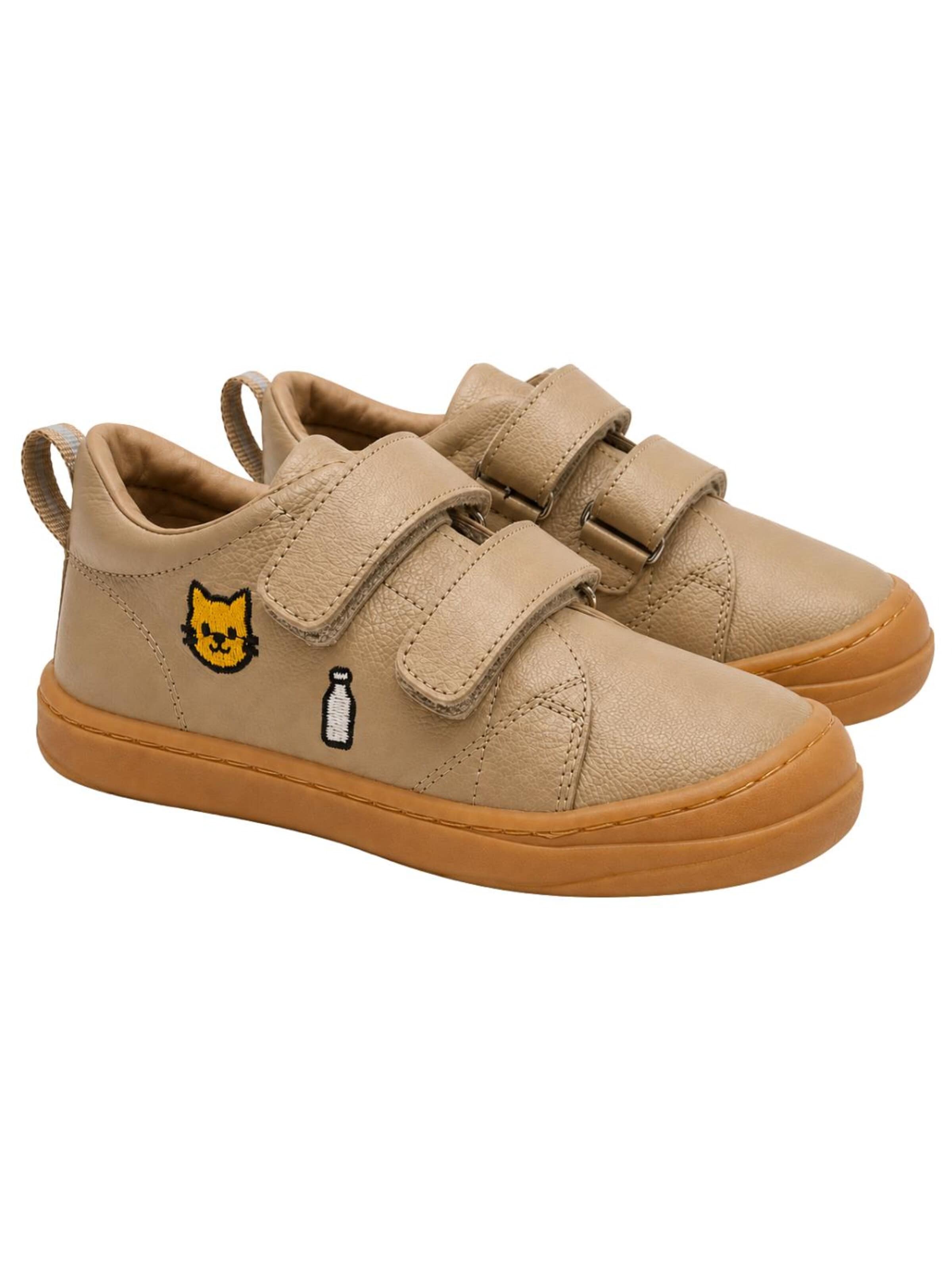 LIO&Friends Trainers 'Barfuss Sneaker - Mädchen - LIO&Friends - Beige' in Beige: front