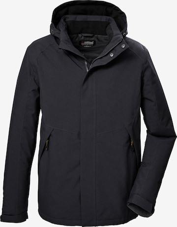 KILLTEC Outdoor jacket in Black: front