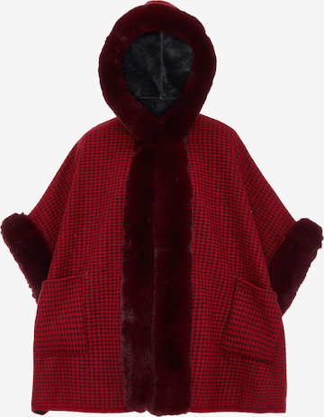 FRAULLY Cape in Red: front
