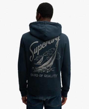 Sweat-shirt 'Lo-Fi Dockside' Superdry & Co en bleu : devant