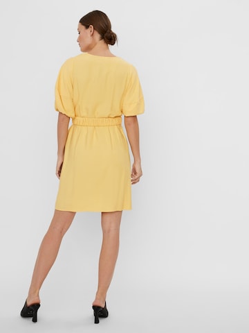 VERO MODA Kleid 'Ico' in Gelb