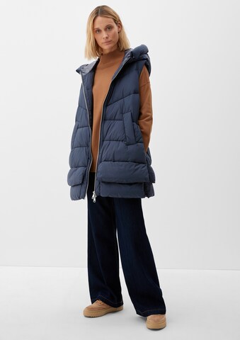 Gilet s.Oliver en bleu