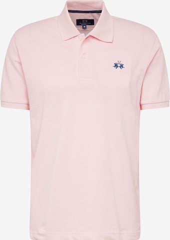 La Martina - Camiseta en rosa: frente
