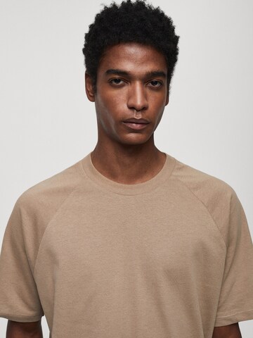 MANGO MAN T-Shirt 'CIRCO' in Beige