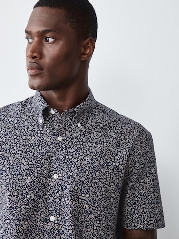 Coupe regular Chemise Next en bleu