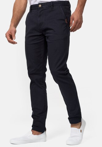 INDICODE JEANS Regular Chino 'Cherry' in Zwart