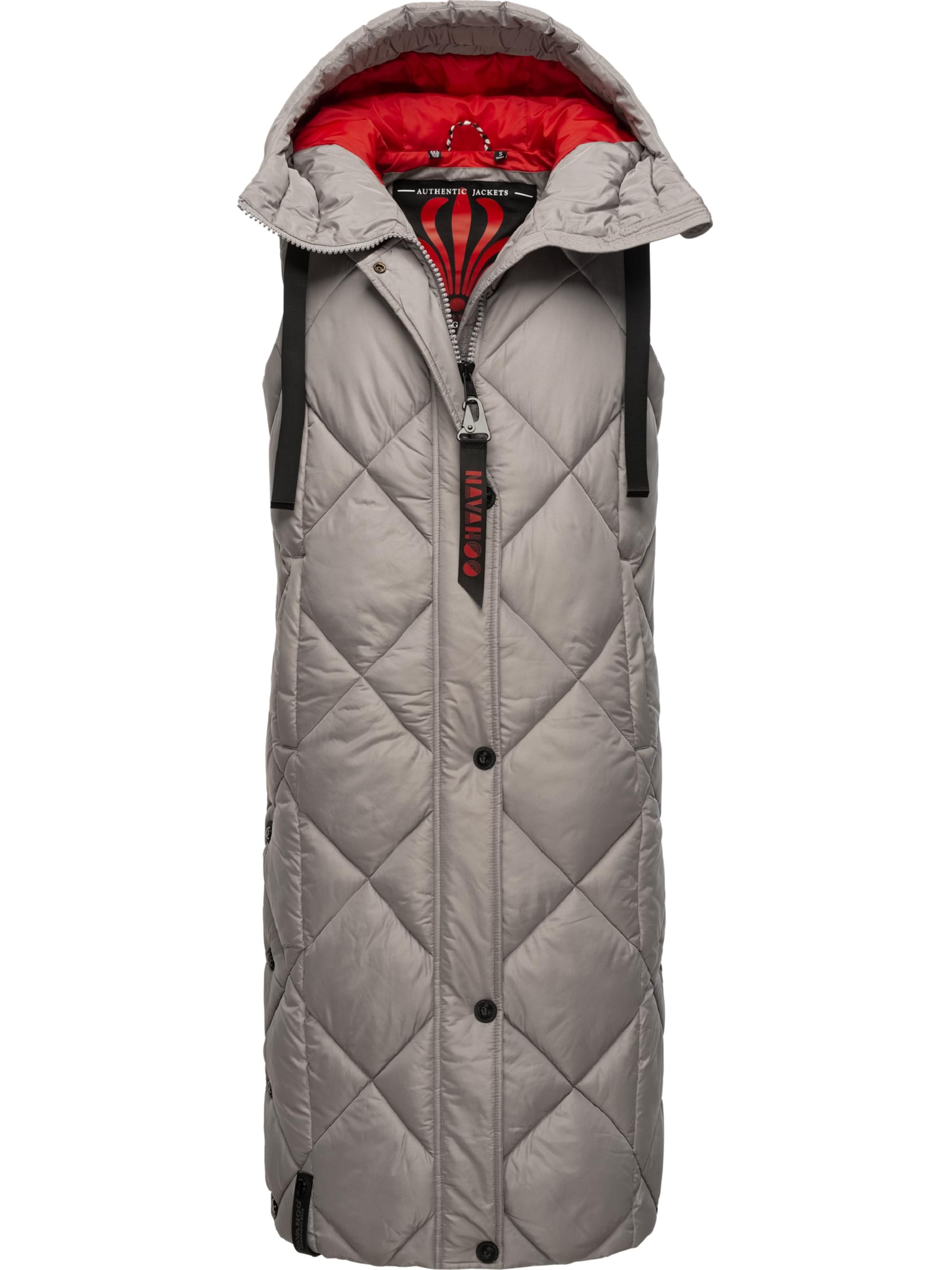 NAVAHOO Vest 'Schnuckel' in Grey