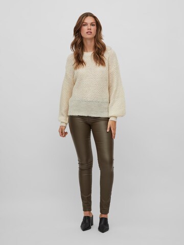 VILA Sweater 'Liana' in Beige