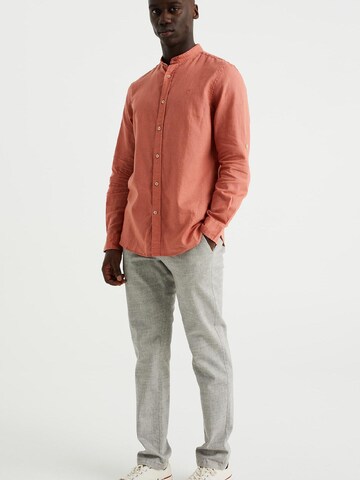 WE Fashion Slim fit Ing - rózsaszín
