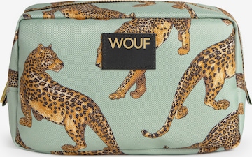 Wouf Toilettas in Groen: voorkant