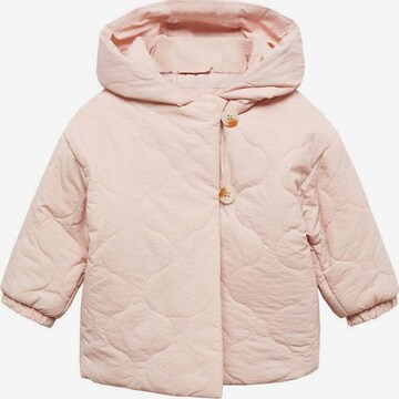 MANGO KIDS Winter Jacket 'Spring' in Pink: front