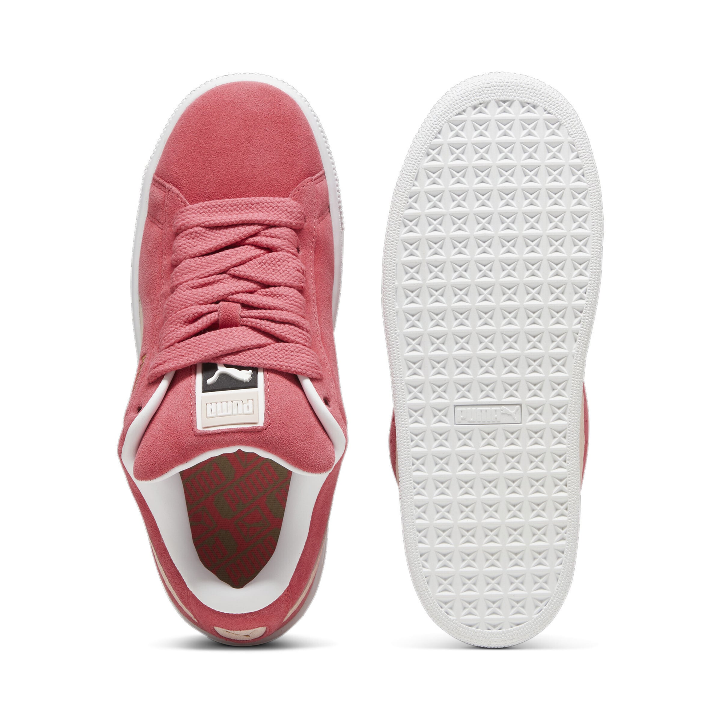 Baskets basses 'Suede XL' PUMA en rouge