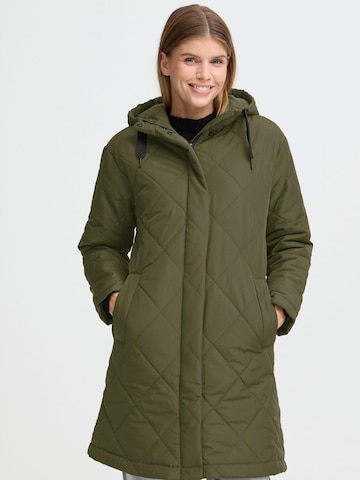 Oxmo Between-season jacket ' OXBMMBELIS LONG JACKET ' in Green