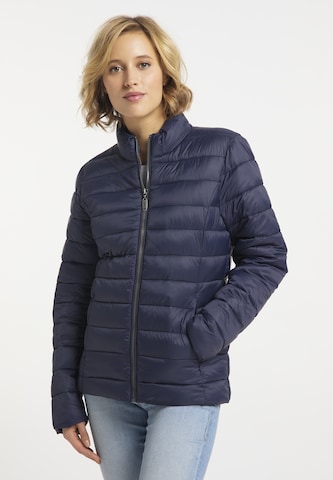 usha BLUE LABEL Winter Jacket in Blue: front