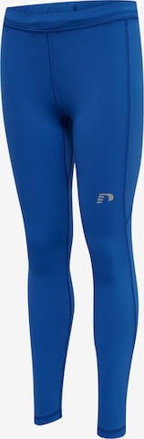 Coupe slim Pantalon de sport Newline en bleu